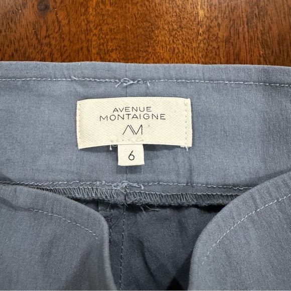 Avenue Montaigne Leo Flared Cropped Pants Size 6 - Picture 3 of 8